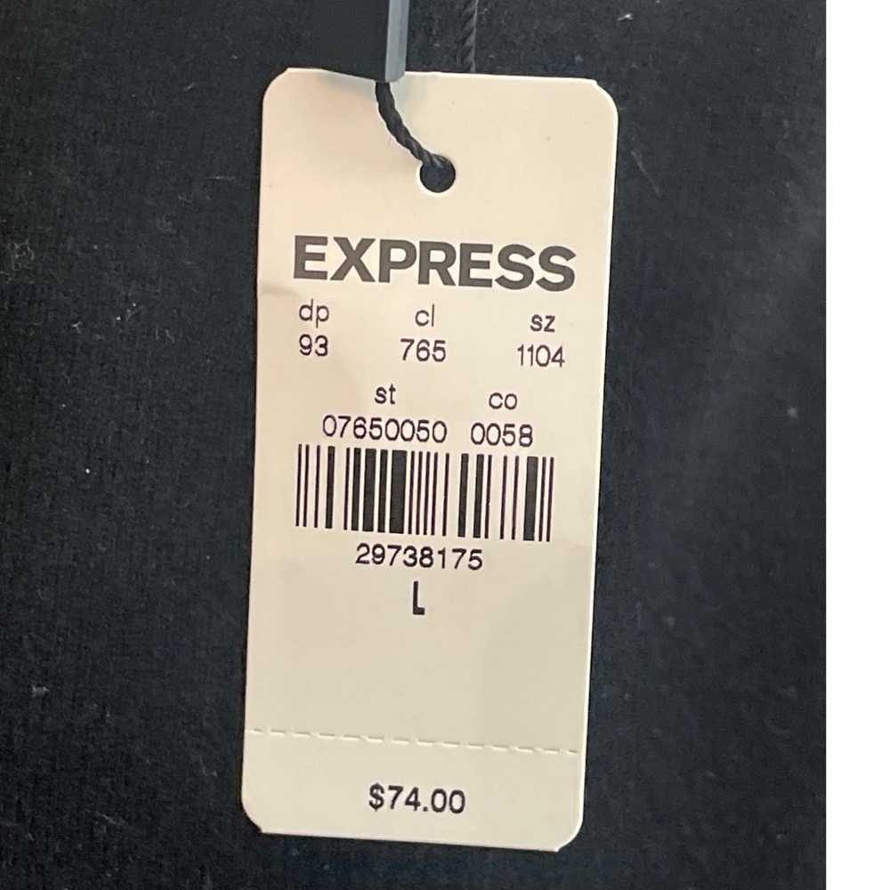 Express Black Sweater Pencil Skirt - Picture 3 of 7